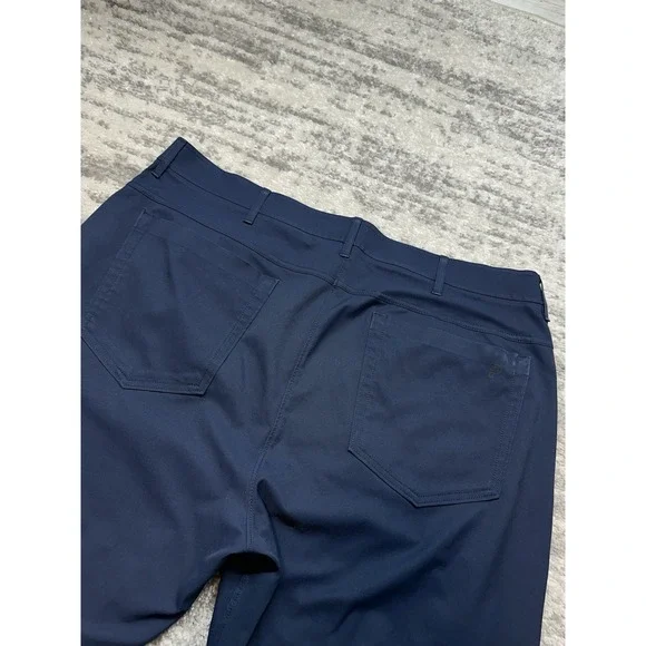 Public Rec Dealmaker Pants Mens 38x30 (38x28) Navy Chino Stretch 5 Pocket - Picture 5 of 8